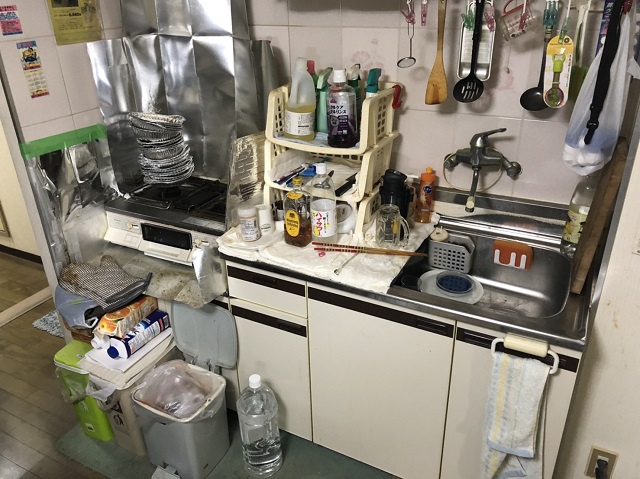 クリナップキッチンビフォー